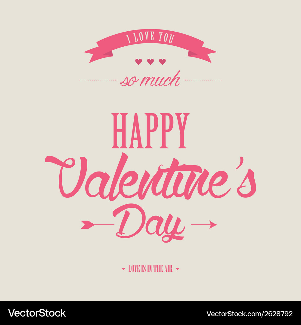 Abstract love background with some special objects Vector Image