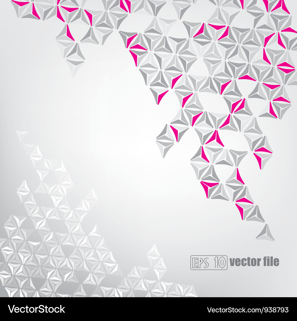 Abstract geometric mosaic background Vector Image