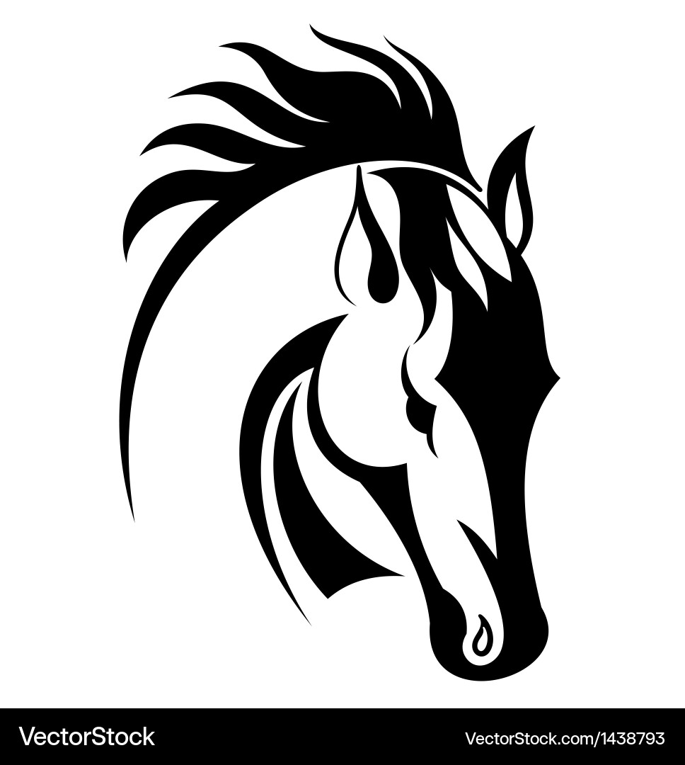 Black Arabian Horse With Golden Mane On Christmas Night Among Sparkle  Stars. Festive Cartoon Horse Royalty Free SVG, Cliparts, Vectors, and Stock  Illustration. Image 119669274., image size:968x1080