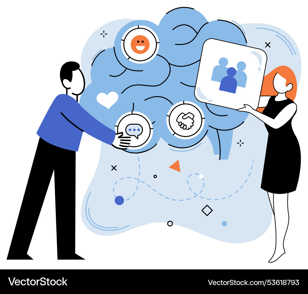 Thinking process problem-solving requires Thinking process problem-solving requires vector image