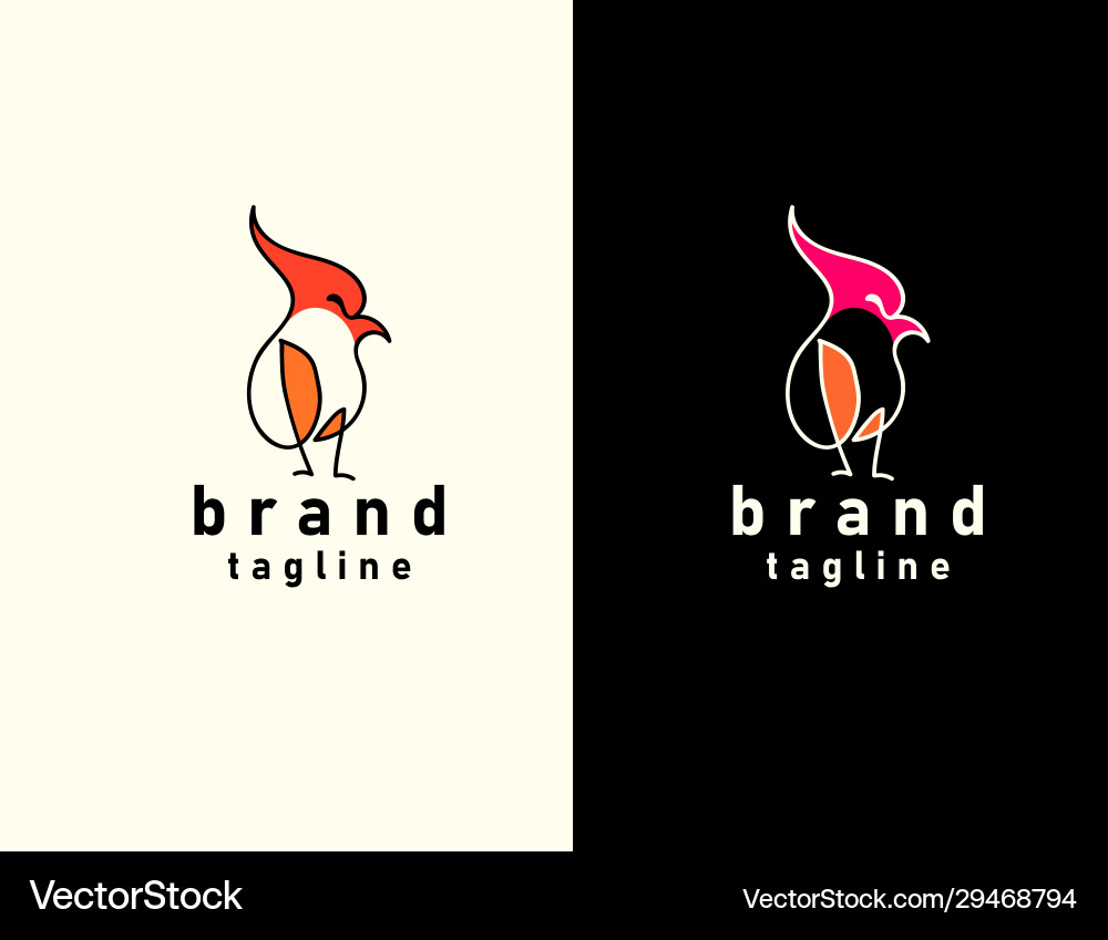 Simple and elegant bird lineart suitable for use Simple and elegant bird lineart suitable for use vector image