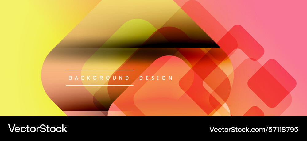 Abstract geometric shapes overlap creating Abstract geometric shapes overlap creating vector image