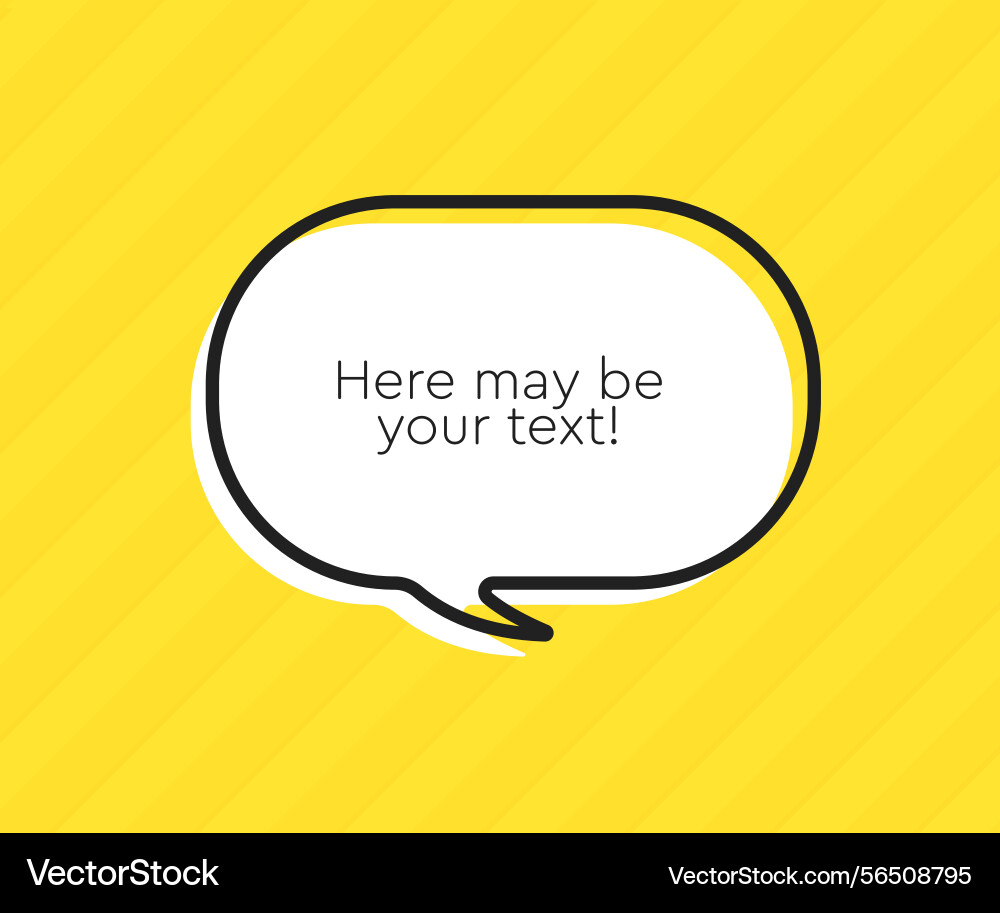 Speech bubble space for quote text frame message Speech bubble space for quote text frame message vector image