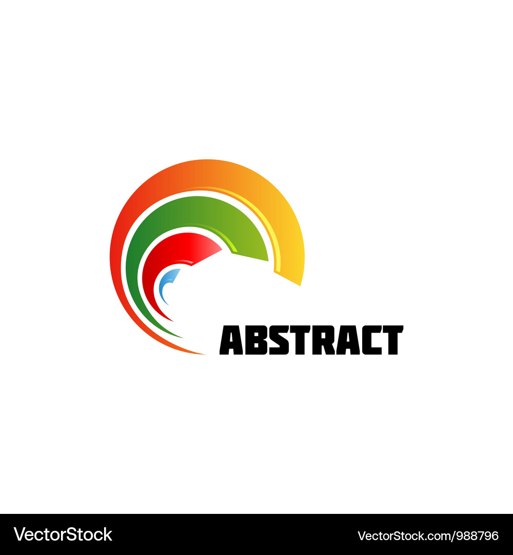 Abstract design element Vector Image