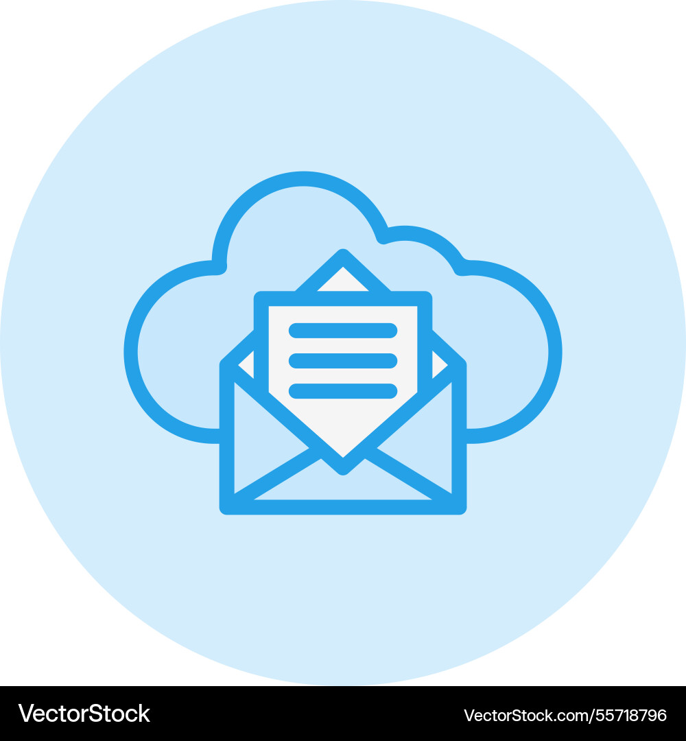 Message icon design Vector Image