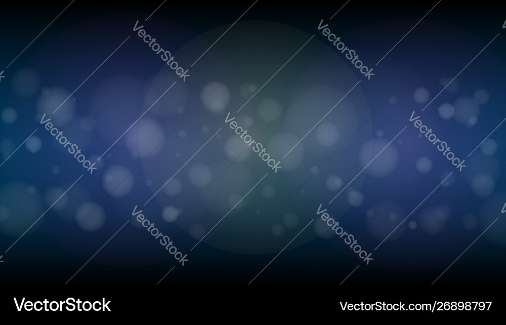 Abstract blurred bokeh background Vector Image