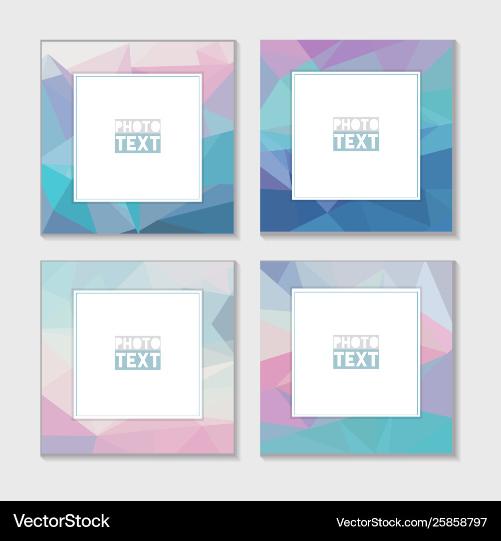 Abstract frames Abstract frames vector image