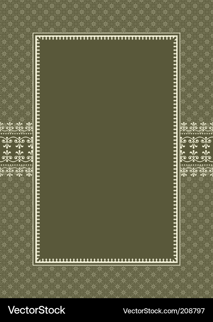 Elegant Ornate Pattern Vector Image