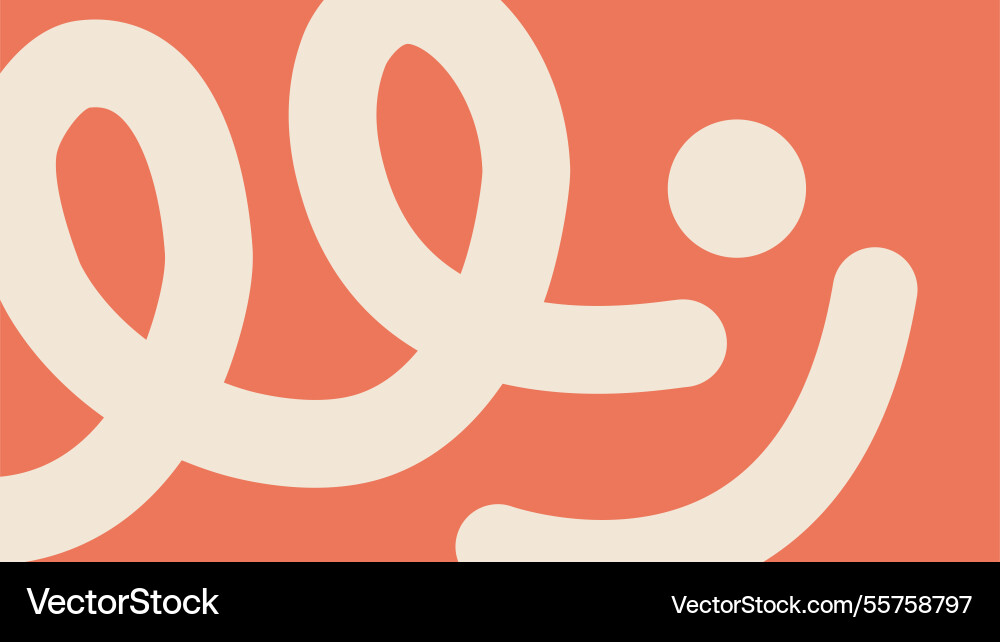 Flat light splines paths background Flat light splines paths background Vector Image