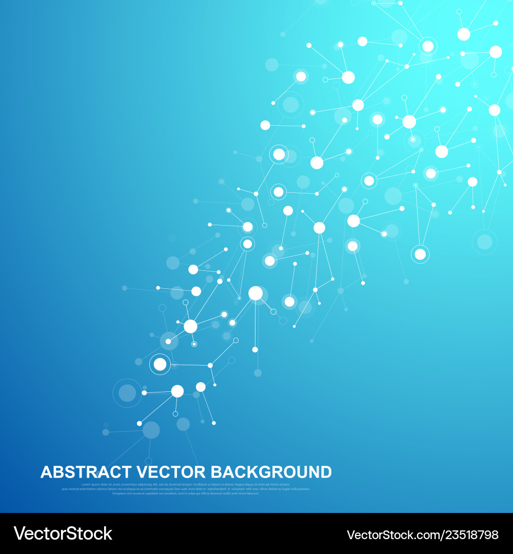 Futuristic abstract background blockchain Futuristic abstract background blockchain vector image