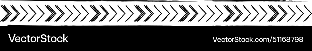 Texture border abstract frame divider horizontal Vector Image