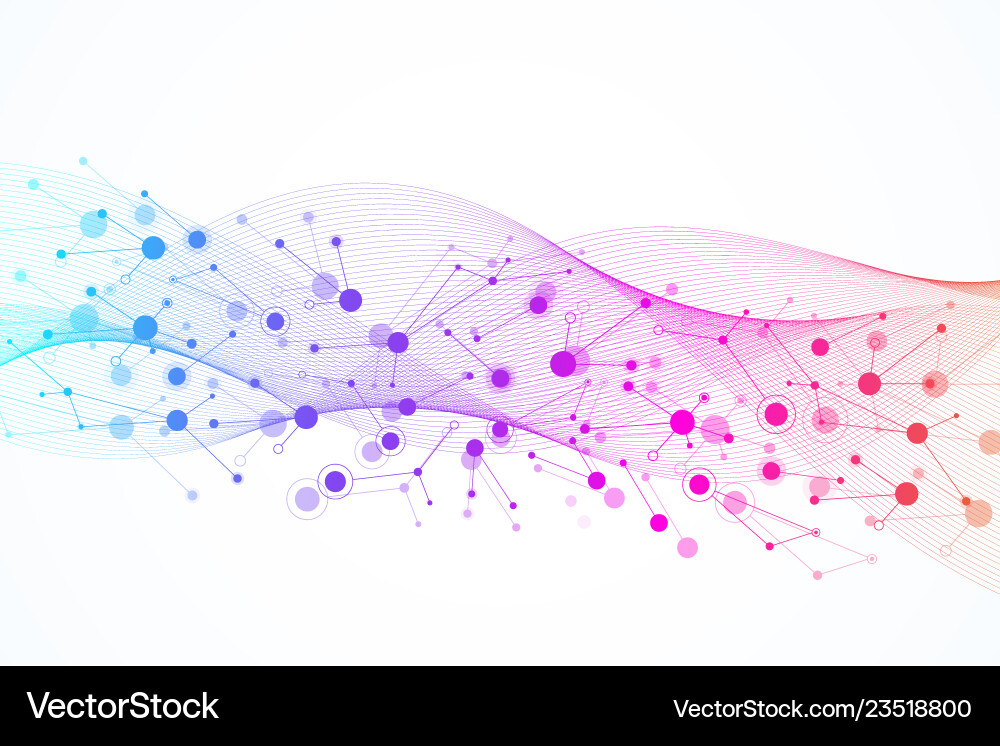 Abstract polygonal background with connected lines Abstract polygonal background with connected lines vector image