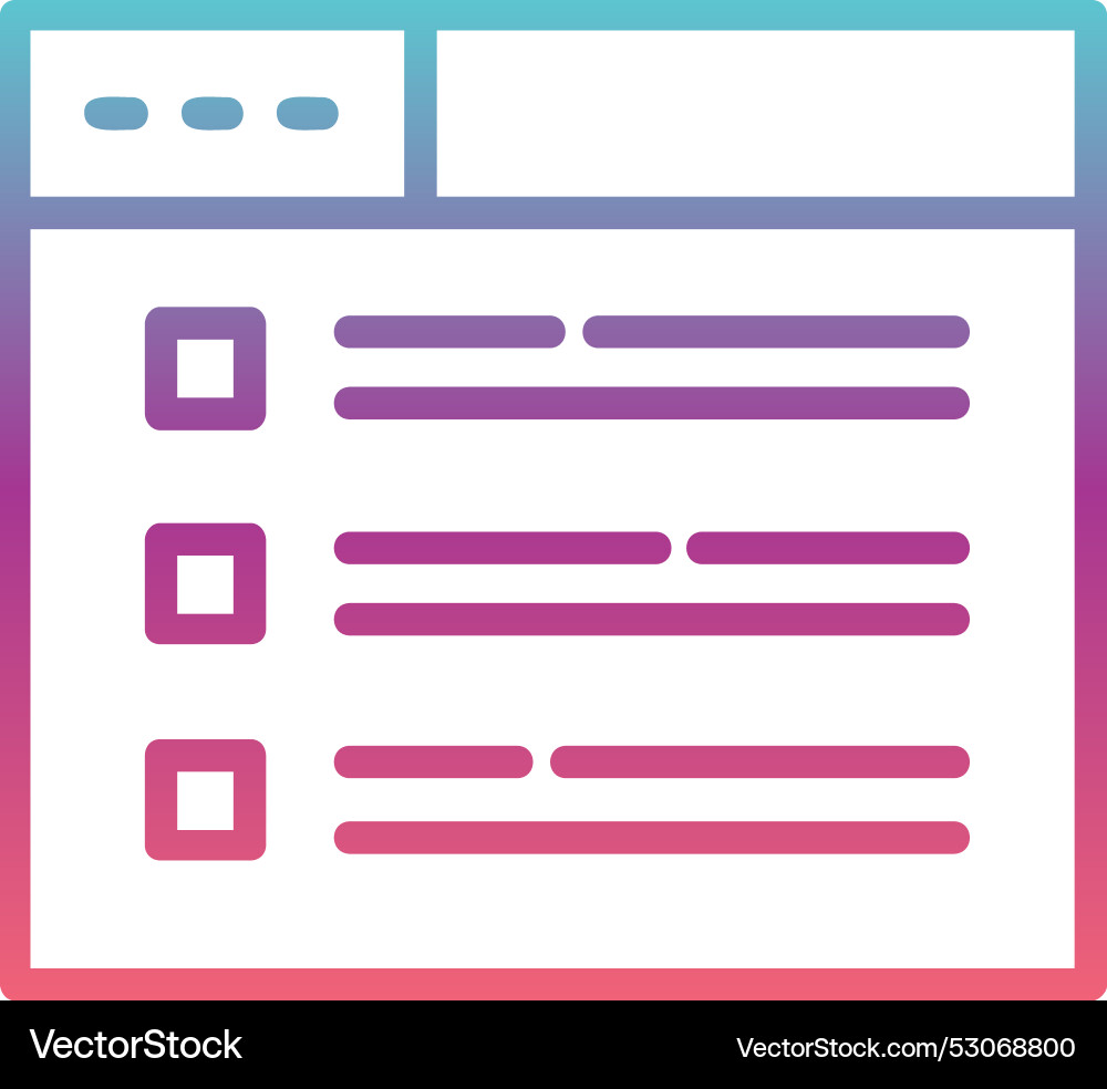 Feed line gradient design Vector Image