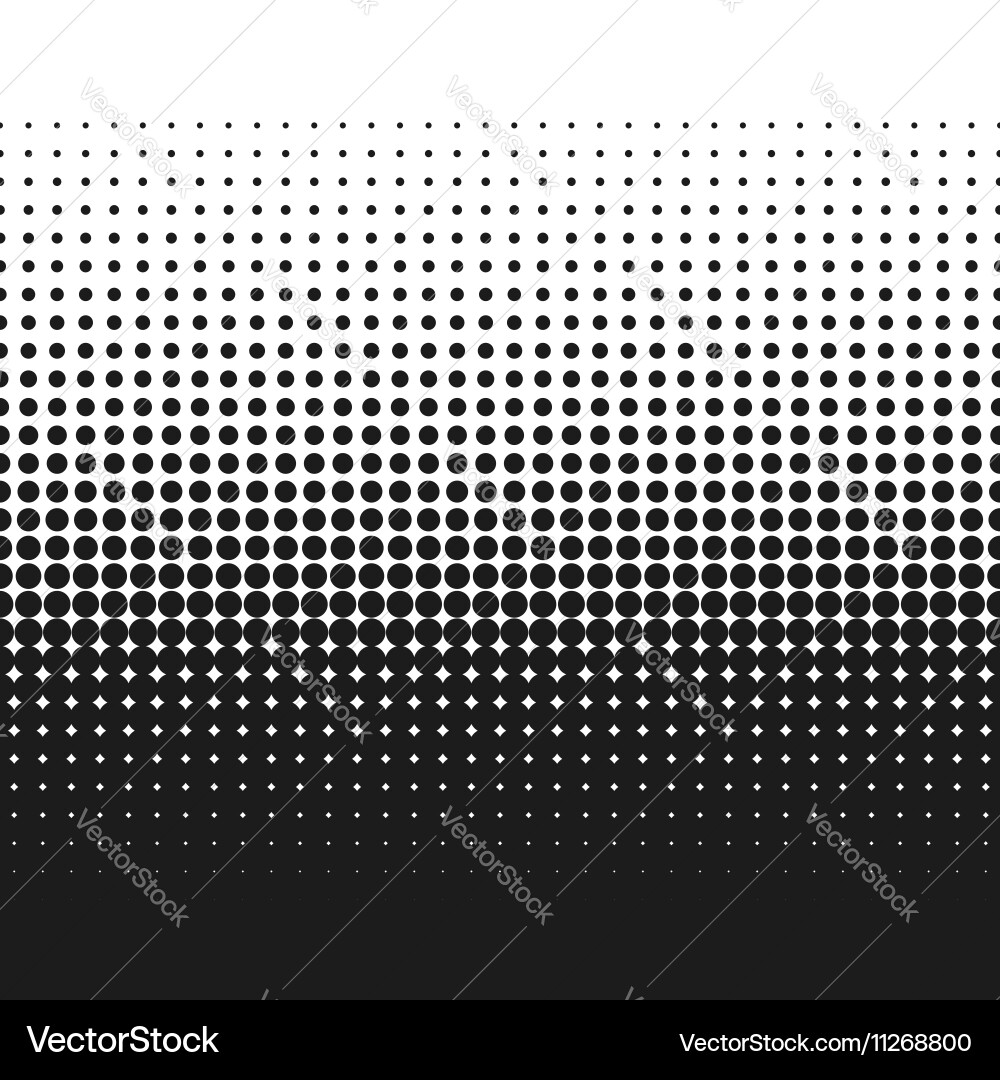 Retro Dotted Gradient vector image