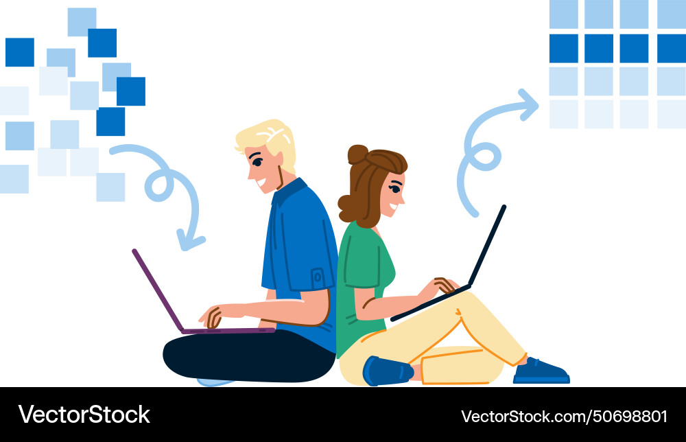 Code schema markup Vector Image