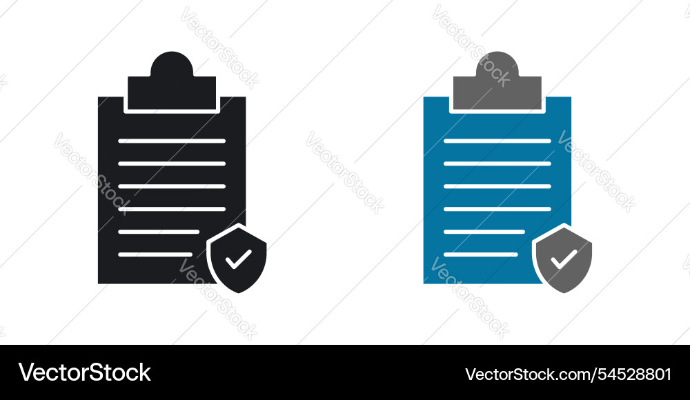 Contract coverage icon Contract coverage icon vector image