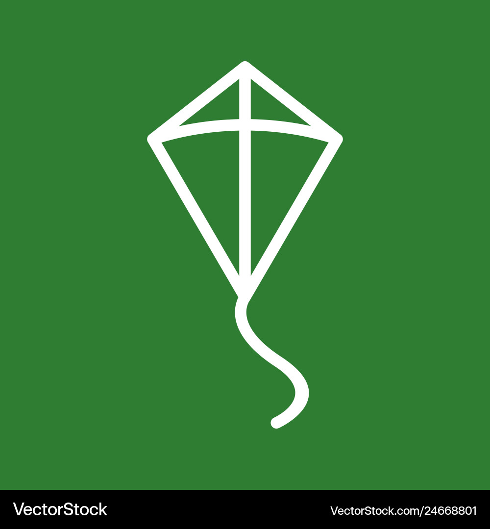 Kite icon Royalty Free Vector Image - VectorStock