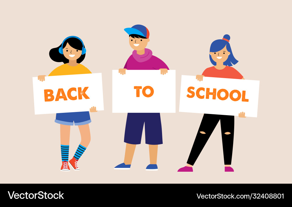 Zurück zur Schule Hintergrund Diversity Konzept Zurück zur Schule Hintergrund Diversity Konzept vektorbild