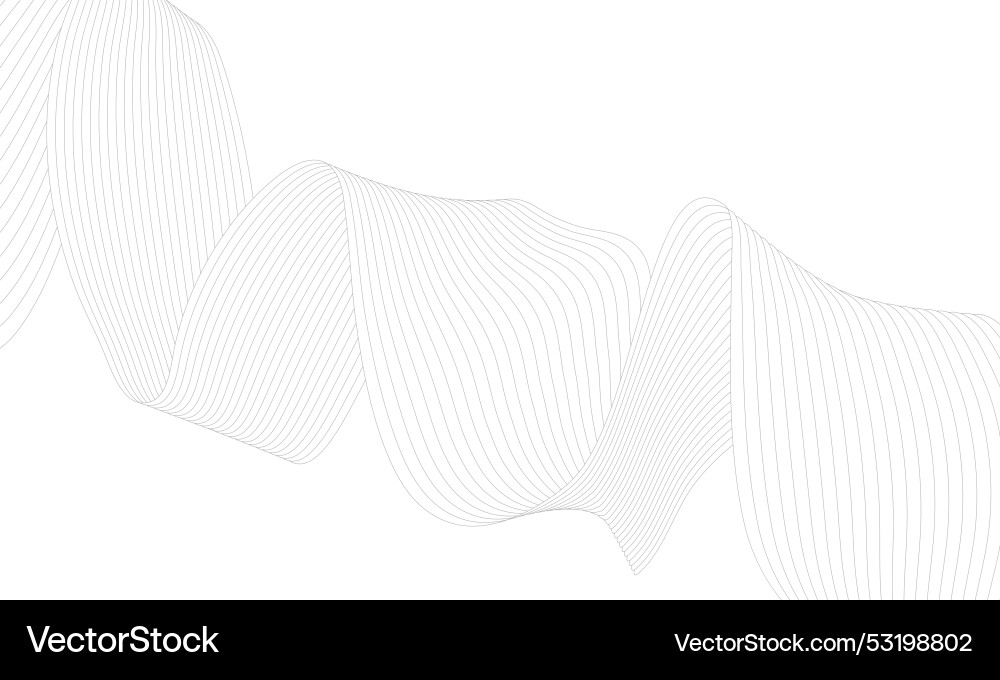 Abstract wave background the effect of dynamic Vector Image