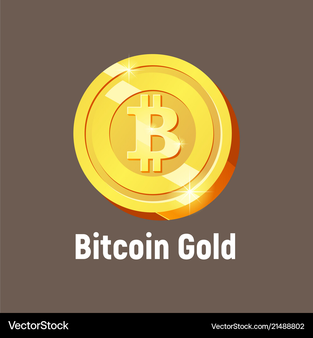 Bitcoin gold logo (21488802) – Royalty-Free Vector | VectorStock