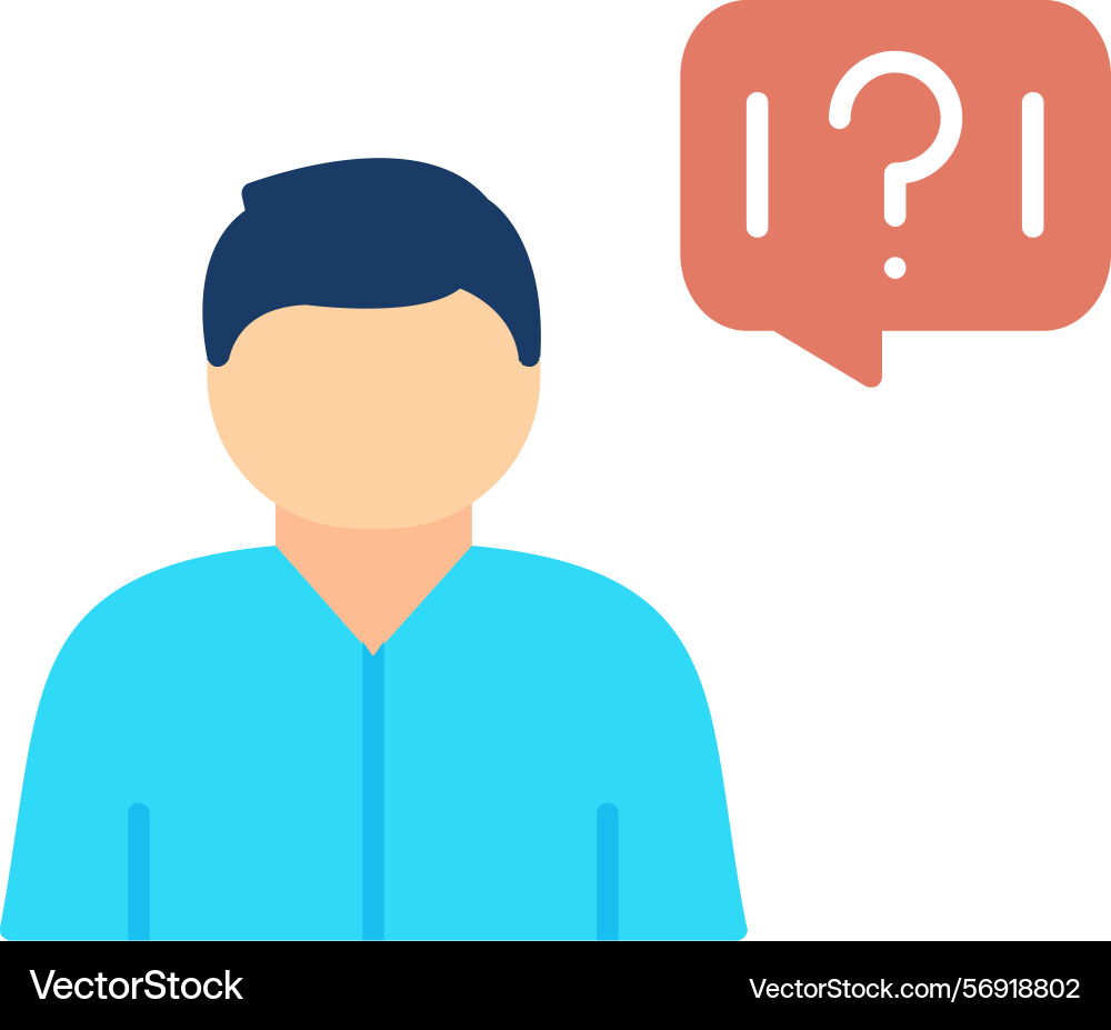 Questions icon Vector Image
