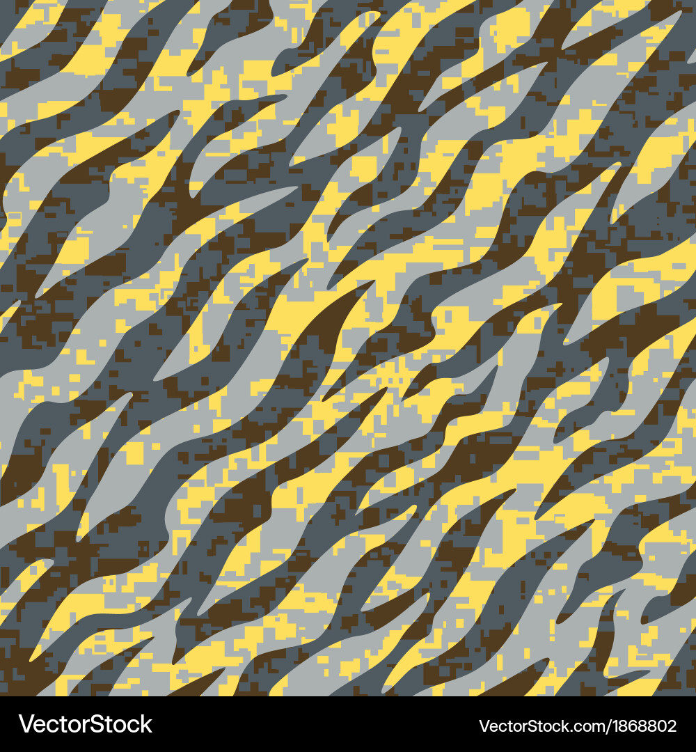 Zebra Stripe Pattern vector image