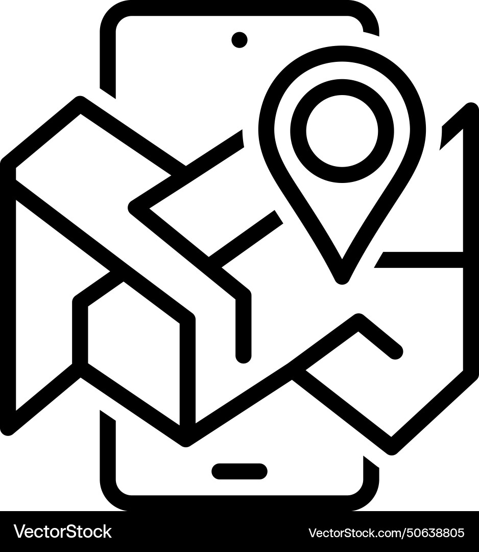 Geolocation Royalty Free Vector Image - VectorStock