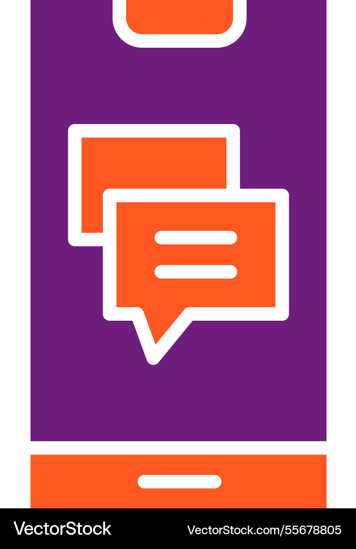 Message icon design Vector Image