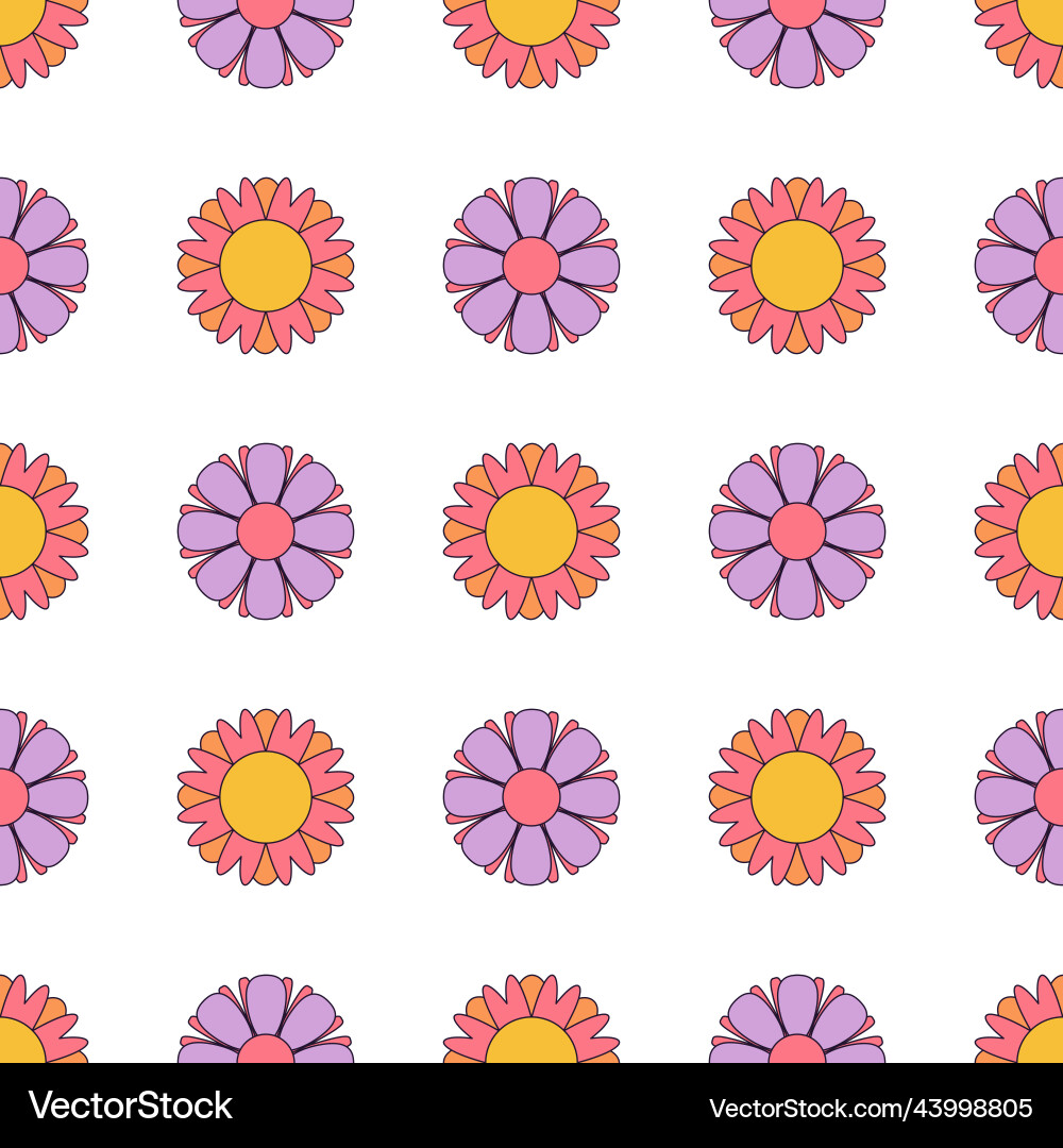 Seamless pattern with simple geometric graphic Seamless pattern with simple geometric graphic vector image