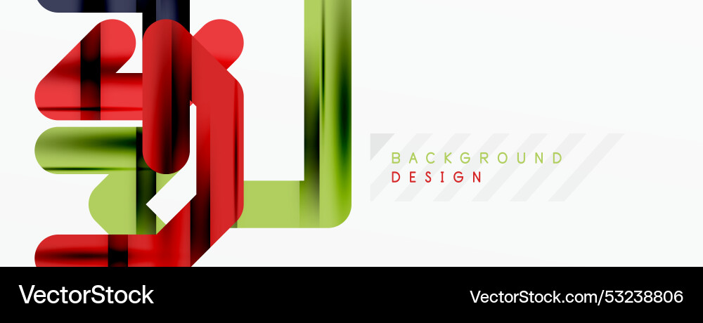 Abstract background - colorful lines composition Abstract background - colorful lines composition vector image