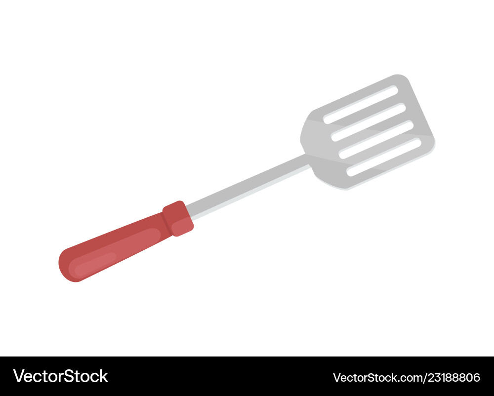 Barbecue Spatula Close-up Royalty Free Vector Image