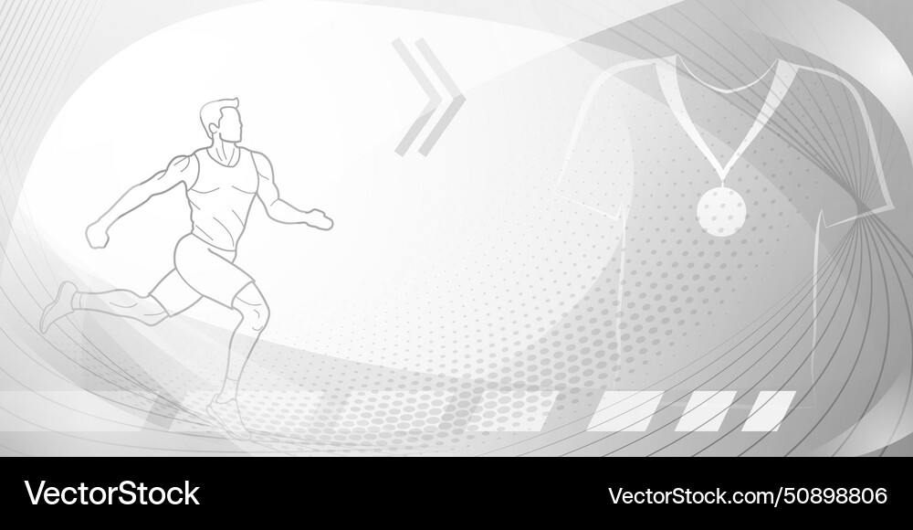 Dynamic Runner Background vector image