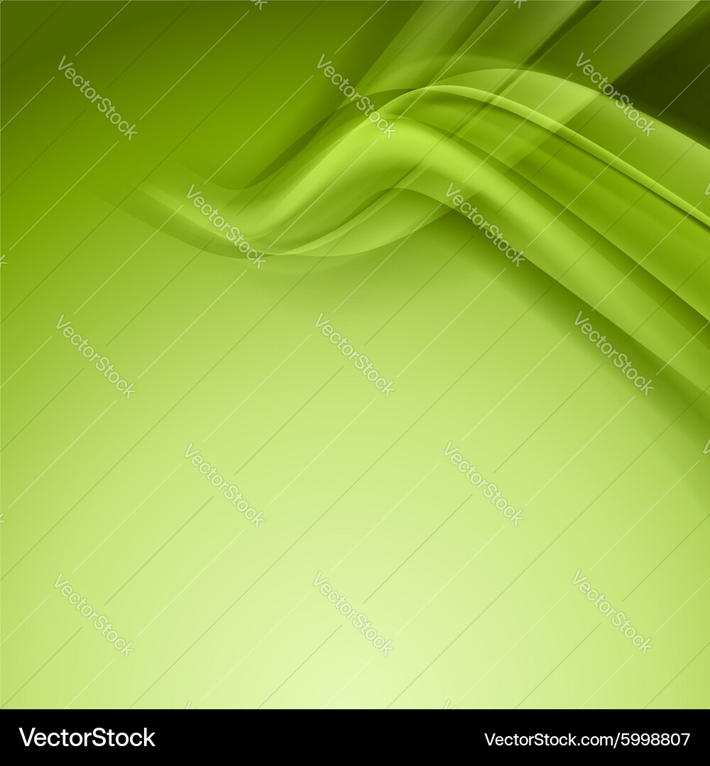 Gradient Green Abstract Background Vector Image