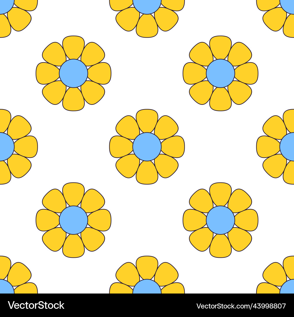 Seamless pattern with simple geometric graphic Seamless pattern with simple geometric graphic vector image