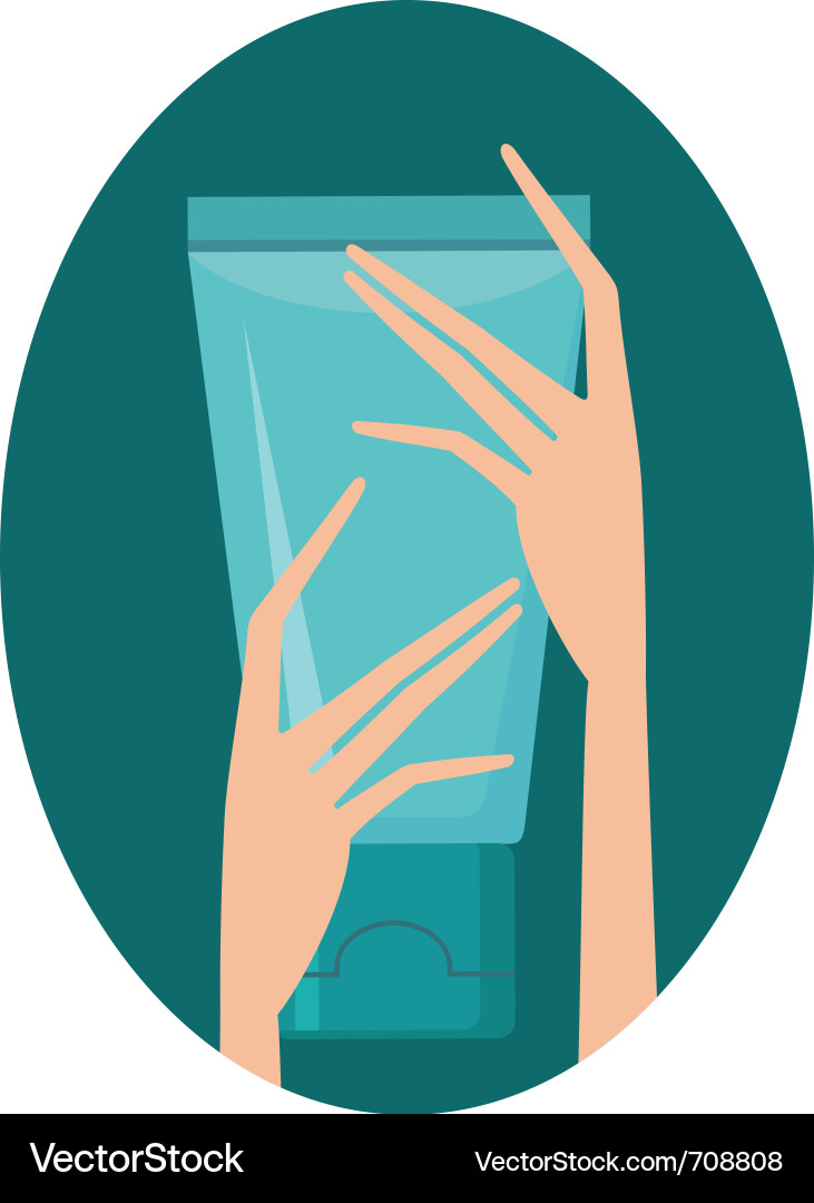 Cream for hands Vector Image