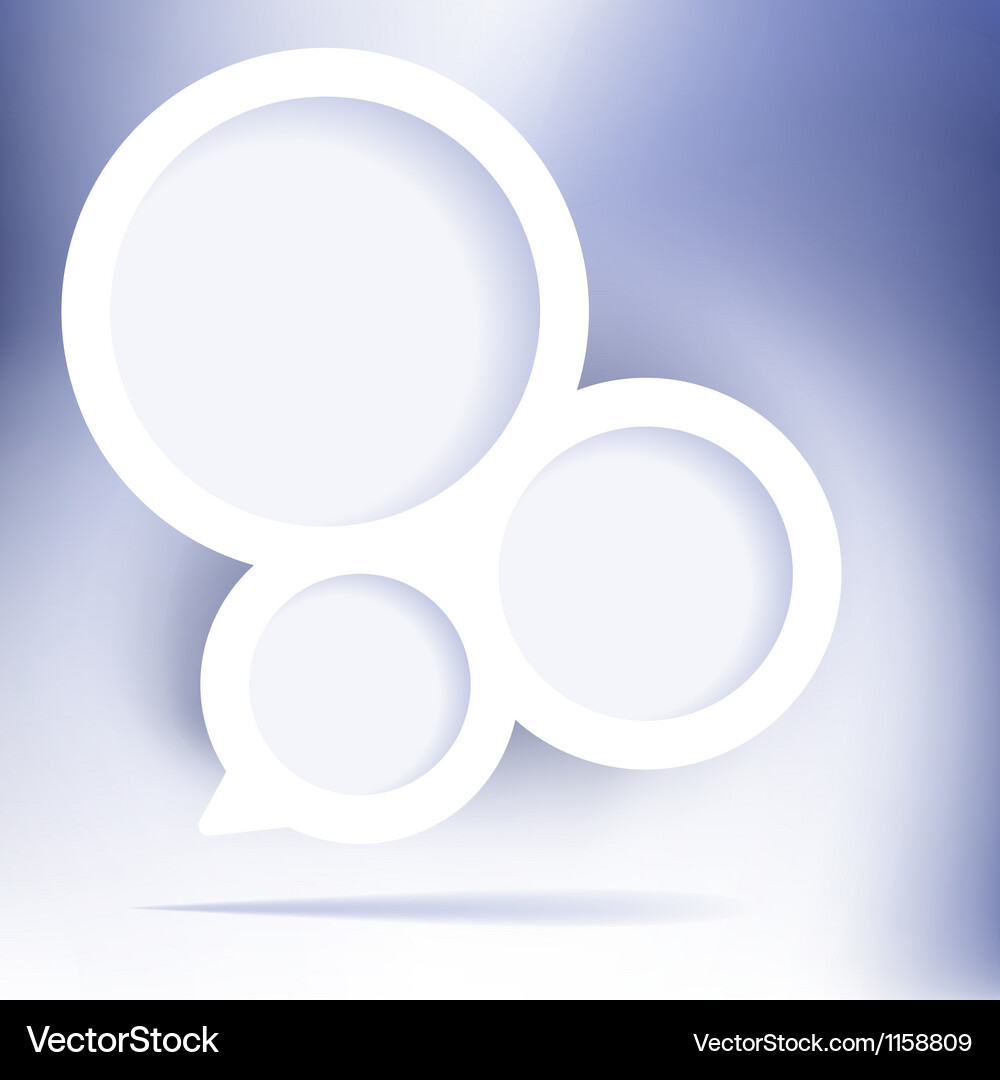 Abstract web design bubble eps8 Vector Image
