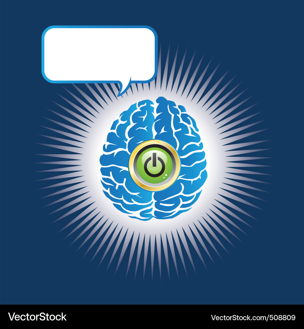 Cognitive Processing vector image