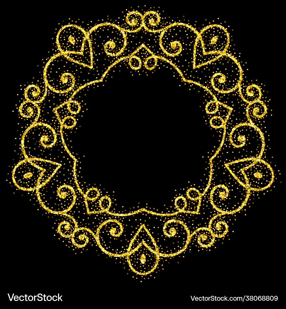 Retro shiny frame or border Retro shiny frame or border vector image
