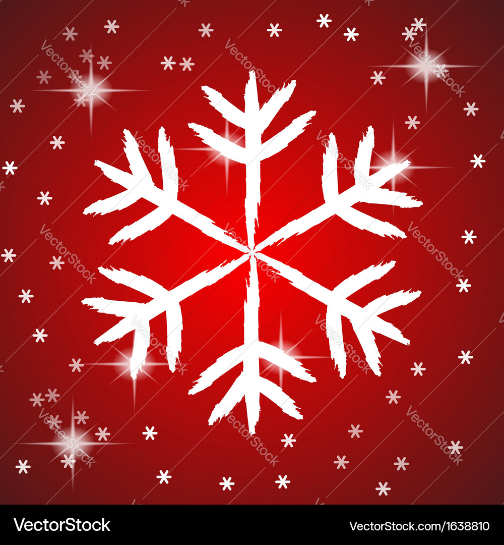 Snowflake Vector Image