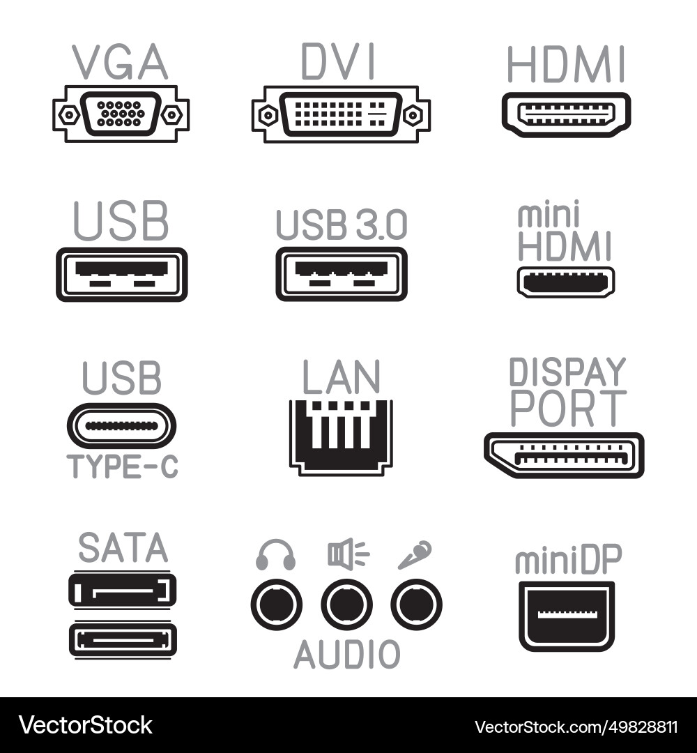 Displayport Vector Images (over 250)