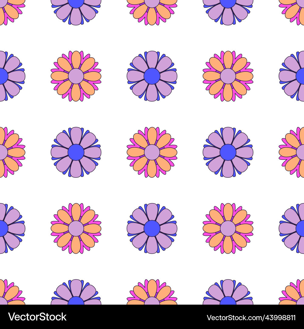Seamless pattern with simple geometric graphic Seamless pattern with simple geometric graphic vector image