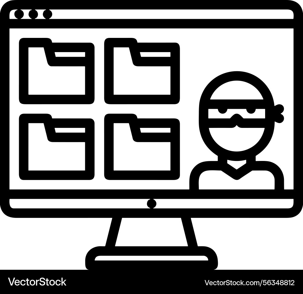 Computer icon symbol image Vector Image