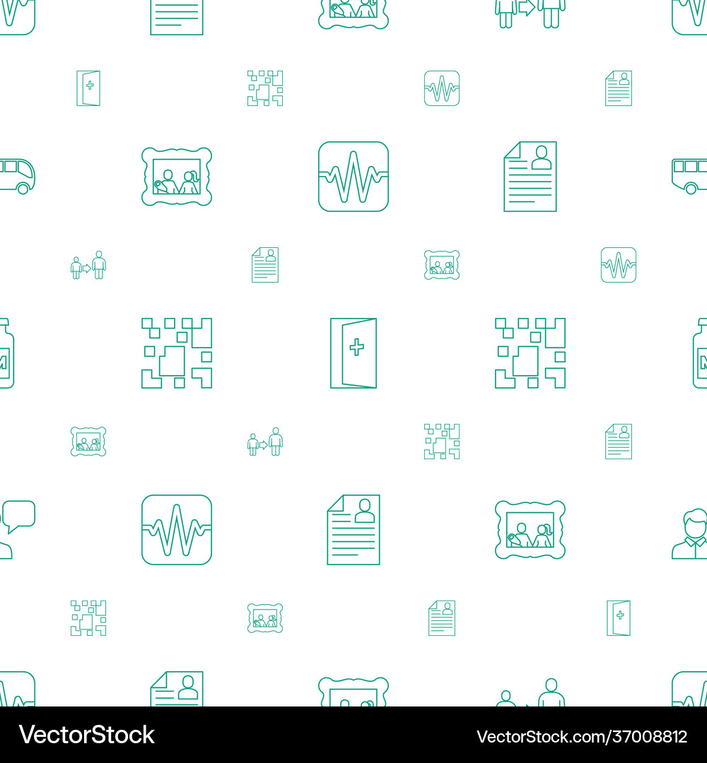 Square icons pattern seamless white background – Free Vector | VectorStock