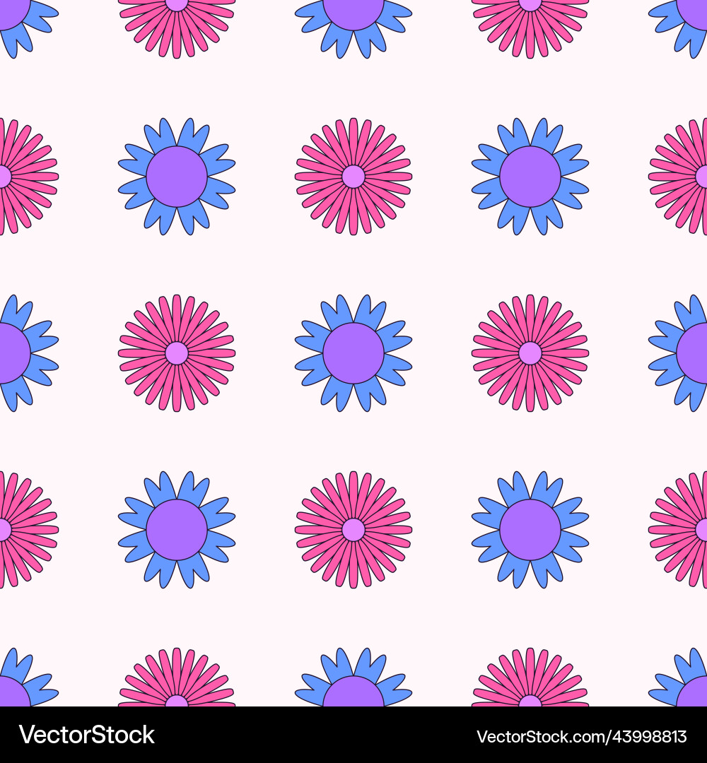 Seamless pattern with simple geometric graphic Seamless pattern with simple geometric graphic vector image