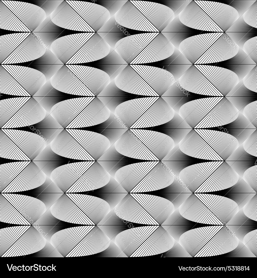 Design seamless zigzag geometric pattern Vector Image