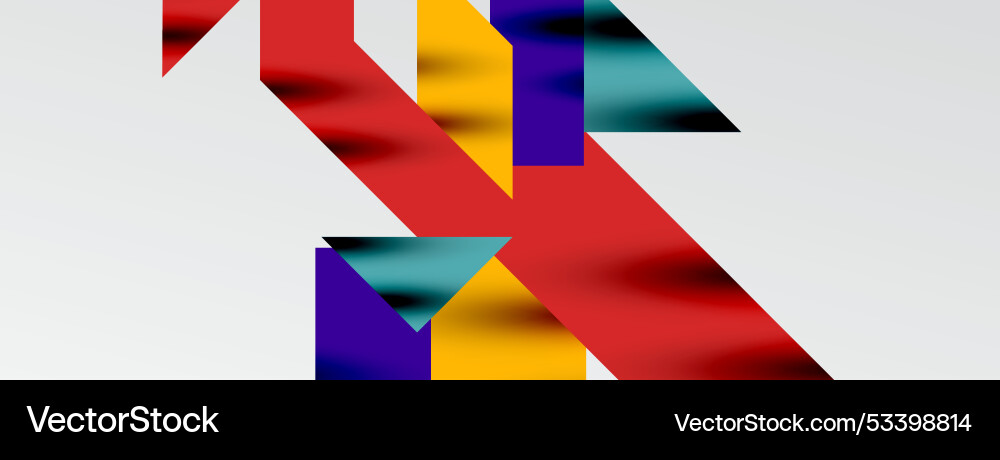 Dynamic lines and triangles Dynamic lines and triangles Vector Image