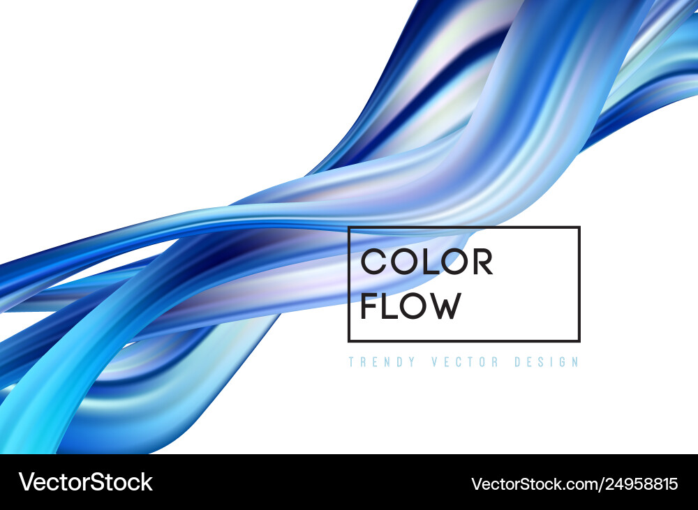 Abstract colorful background color flow Abstract colorful background color flow vector image