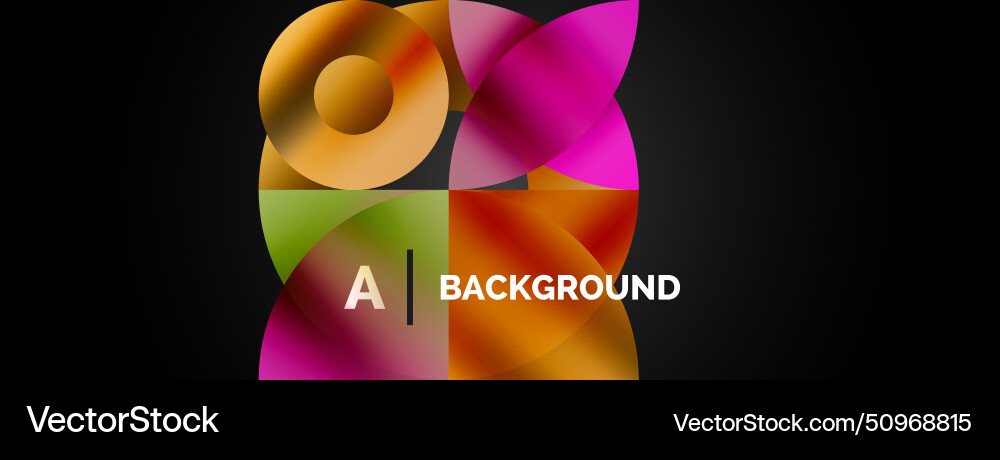 Circle and triangle abstract background concept Circle and triangle abstract background concept Vector Image
