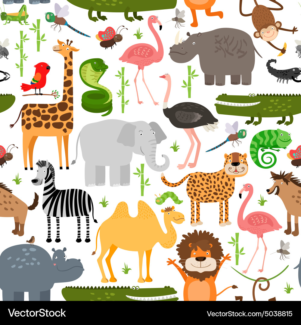 Animal Pattern Hyena Vector Images (over 190)