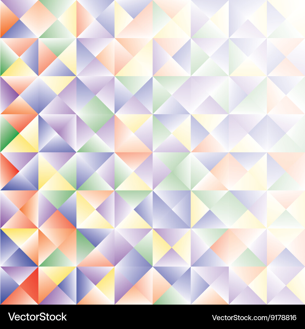 Abstract background consisting of triangles Vector Image